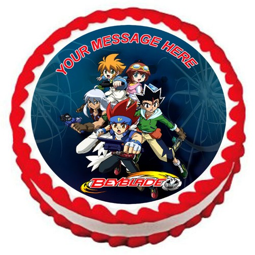 BEYBLADE Party Edible Cake topper image decoration - Picture 4 of 10