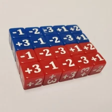 20 Dice Bundle Micro CCG Stats and Damage Modifier for Disney Lorcana MTG & More