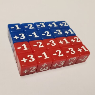 20 Dice Bundle Micro CCG Stats and Damage Modifier for Disney Lorcana MTG & More