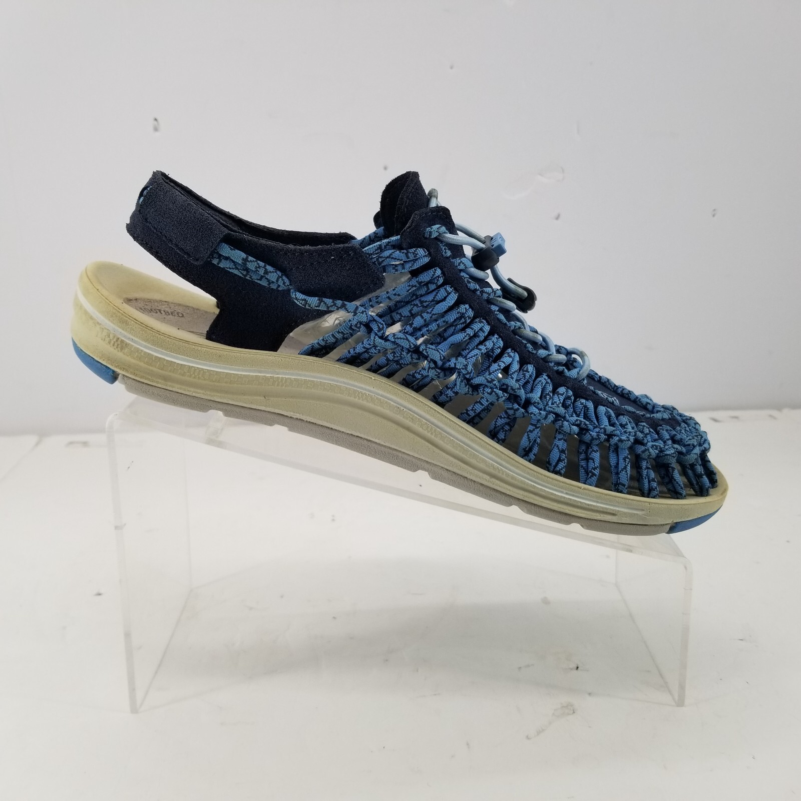 Sandali sportivi Keen Uneek blu outdoor flex 1016897 pizzo elastico donna taglia 9 5