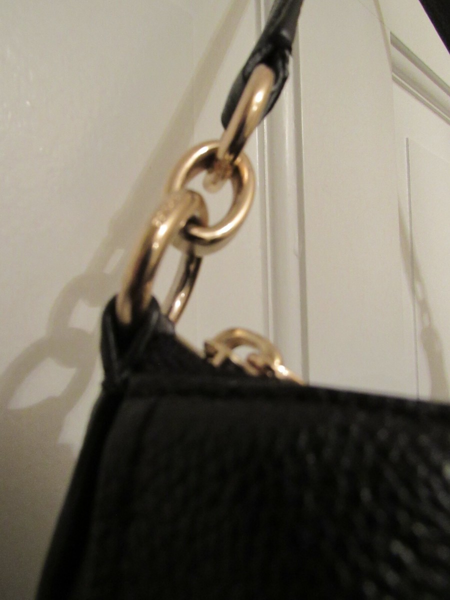 Coach Turnlock Black Hobo Purse/Shoulder Bag - Retailed for $350
