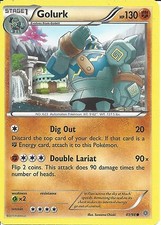 41/98 Golurk Common Card: Pokemon Trading Card Game XY-07 Ancient Origins