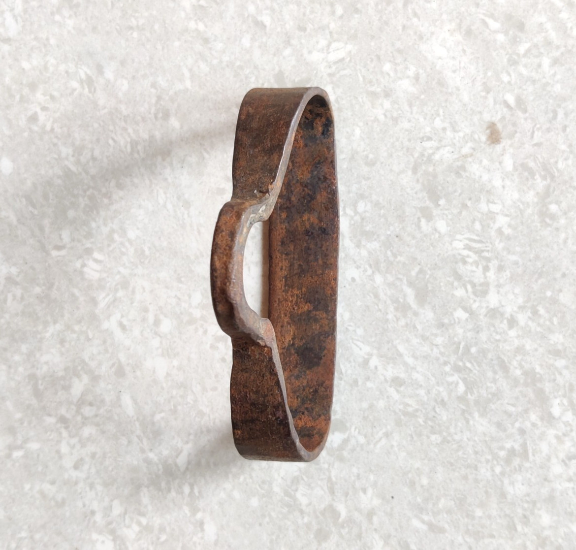 Antiguo Handmade Hierro Caballo Paleta Estribos Base Boho Granja Casa Decor IR96