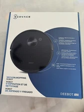ECOVACS Deebot N8 Vacuum Mop Robot with Auto-Empty Station black Good Condition