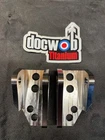 Kawasaki KXF450 2023 Docwob Titanium foot peg brackets hangers mounts