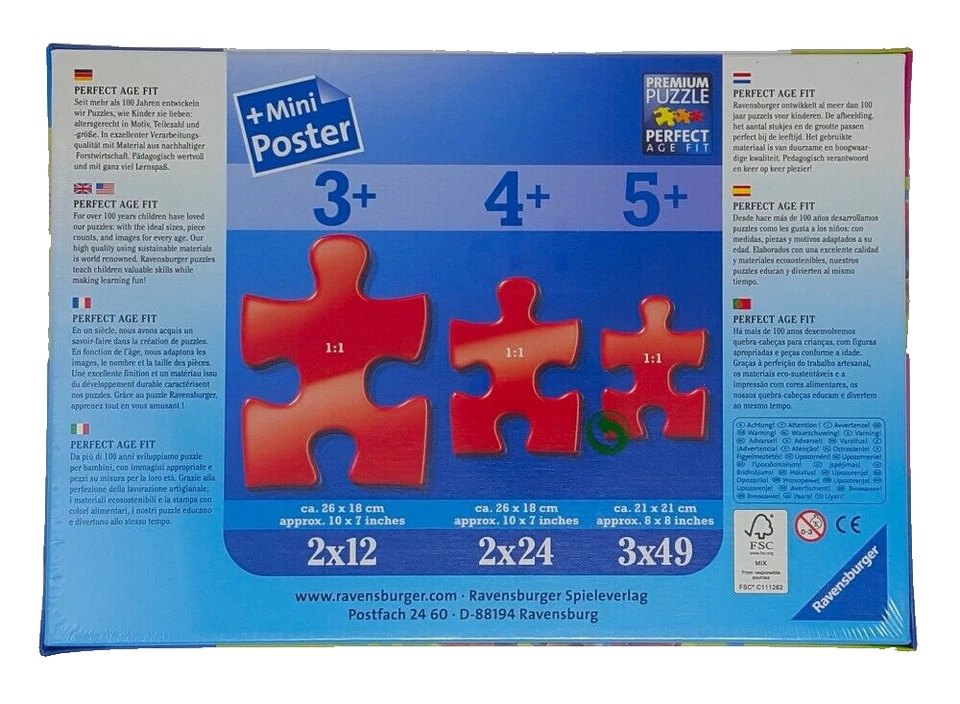 Puzzle Pequeño Dragón Coco Oskar Puercoespín Matilda Piña Big Bo Mette - Imagen 2 de 4