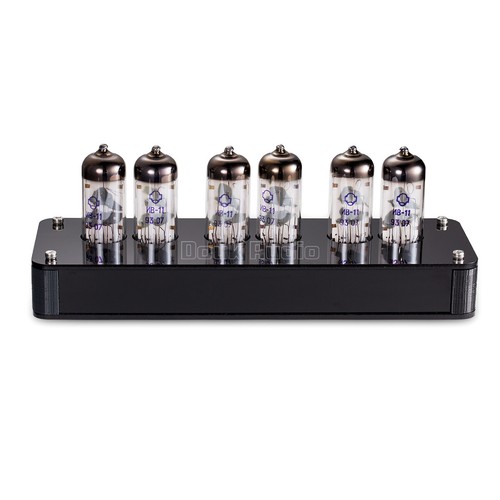 Nixie Tube Clock KIT Nixie Röhren Uhr 6x IV11 Jahrgang Retro Tischuhr