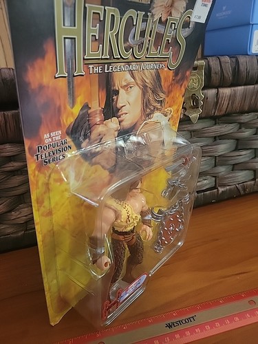 Figura de acción Toy Biz Hercules Chain Breaking 1996 nueva sellada - Imagen 5 de 8