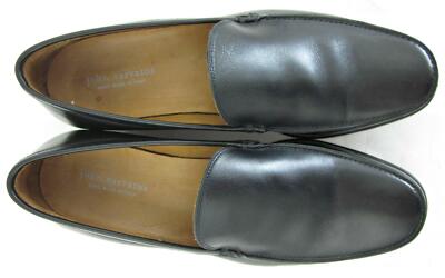 John Varvatos Collection Venetian Leather Loafers sz 9.5 c: Black Handmade Italy $_57.JPG?set_id=8800005007 main image 3
