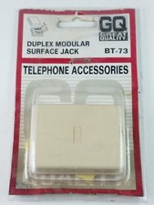 GQ BT-73 Duplex Modular Surface Jack Telephone Accessories