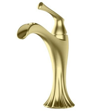 Pfister Rhen LG42-RH1BG Brushed Gold Trough Spout Single Hole Bathroom Faucet