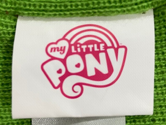 NUOVO berretto bambino My Little Pony maglia taglia unica arcobaleno cruscotto colorato