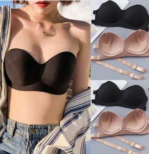 sujetador con tirantes sin espalda