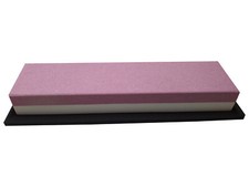 Abziehstein Korund, Schleifstein 200x50x25mm, FEPA 120/280 by Zische, Messer