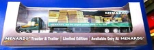 Menards 2017 Die Cast Limited Edition Tractor & Trailor Gold Line Collection