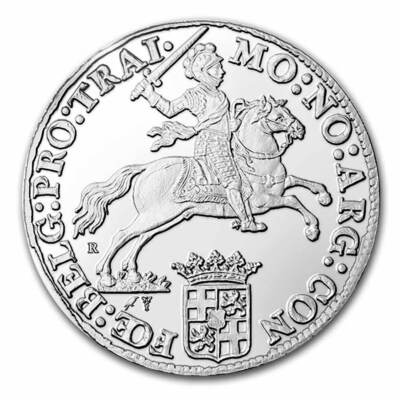 2023 Netherlands 1 oz Proof Silver Ducaton Rider (w/Delft Box) | eBay