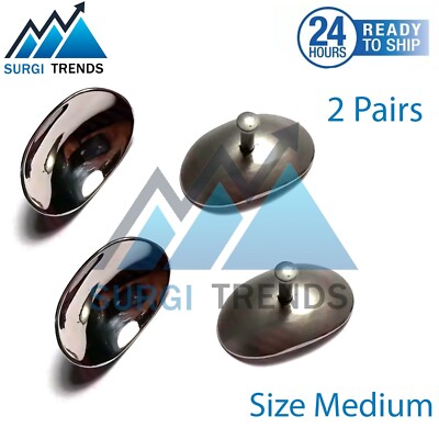 Eye shield Size M 2 Pairs Ocular Sclera Protection Laser Tattoo Remove Eyelid