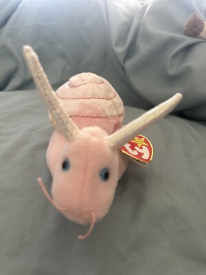 Ty Beanie Babies - 1999 Swirly the Snail Retired With ERRORS!!!