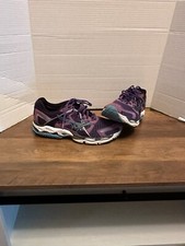 Scarpe da corsa Mizuno Wave Enigma 5 da donna taglia 10,5 viola sneakers 8KN-11969