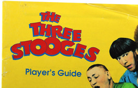 The Three Stooges (Nintendo NES, 1989) Instruction Manual Only *NO GAME*