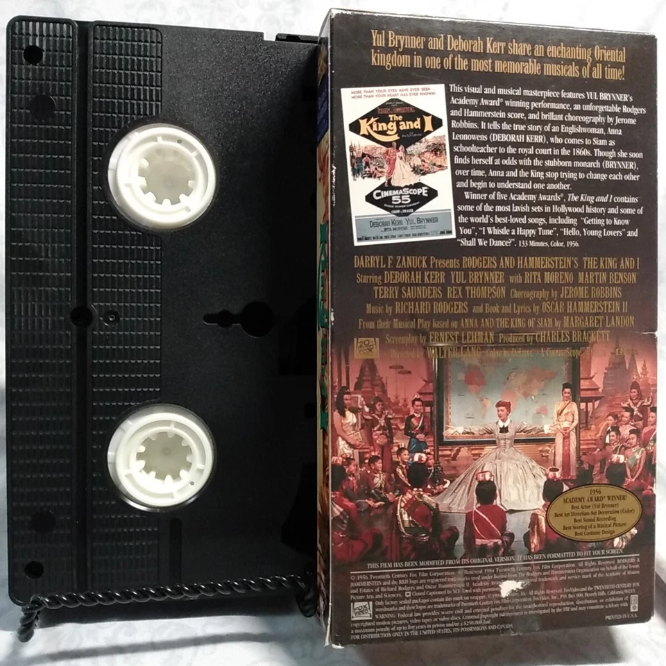 The King And I - VHS Foto 3 de 3