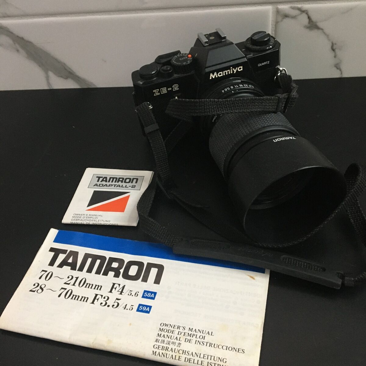 【miya se】 Mamiya ZE-2 Quartz Camera With Tamron Adaptall-2 Lenz | eBay