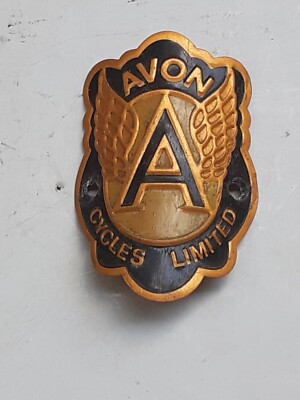 Fries Wappen gemarkt AVON für Fahrrad Indien Epoche