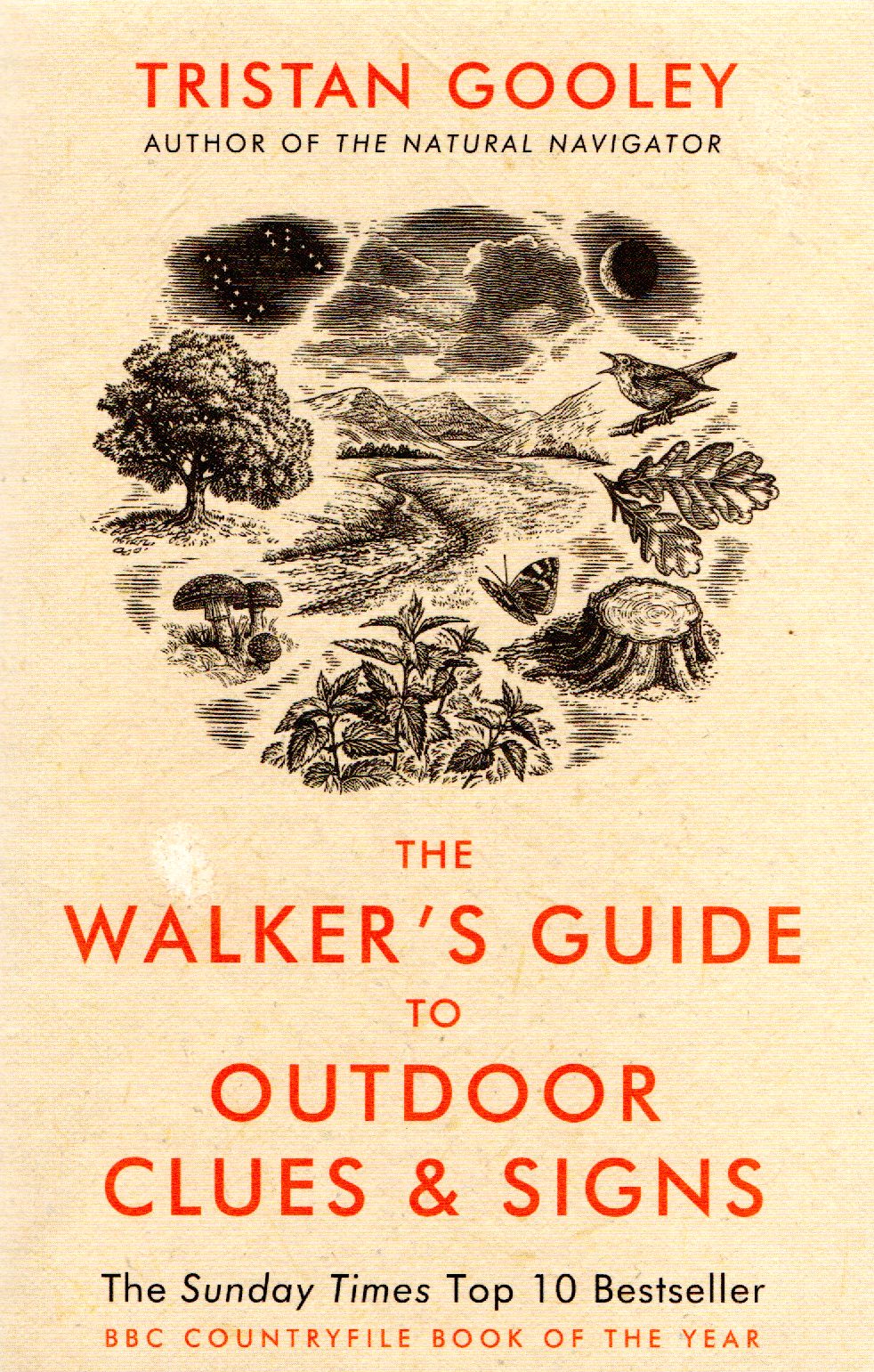 The Walker's Guide to Outside Clues and Signs - Tristan Gooley PAPERBACK, V.GOOD
