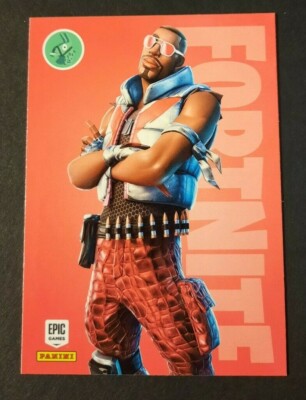 2021 Panini Fortnite Series 3 WILD GUNNER Uncommon Outfit Base Card #25