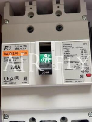 1PCS New Fuji BW250EAG 3P 200A Circuit Breaker