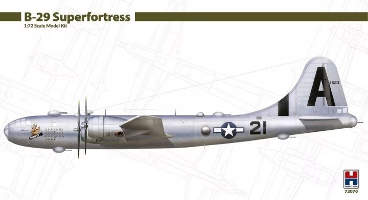 Hobby 2000 72070 1:72nd scale B-29 Superfortress