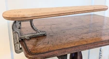Antique Primitive Patent 1903 Flip Up Tabletop Ironing Board/ Clamp