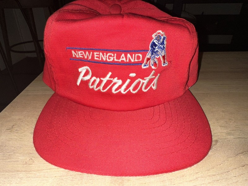 Vintage 90’s New England Patriots Snapback Hat American Needle Pro NFL