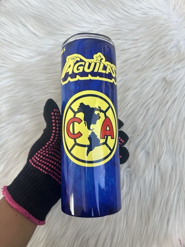 Club América dünner Becher 20 Unzen Edelstahl Aguilas del America - Bild 2 von 7
