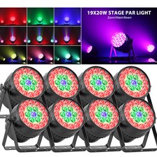 380W Zoom Par Lights Beam RGBW 19 LED Stage Lighting DMX for Party DJ Live Show