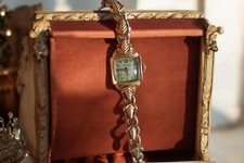 Montre Automatique Camy Plaquée Or 1950 - Mécanisme Rare Vintage