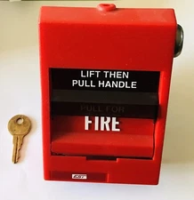 EST EDWARDS SIGA-278 FIRE ALARM PULL STATION - PREOWNED