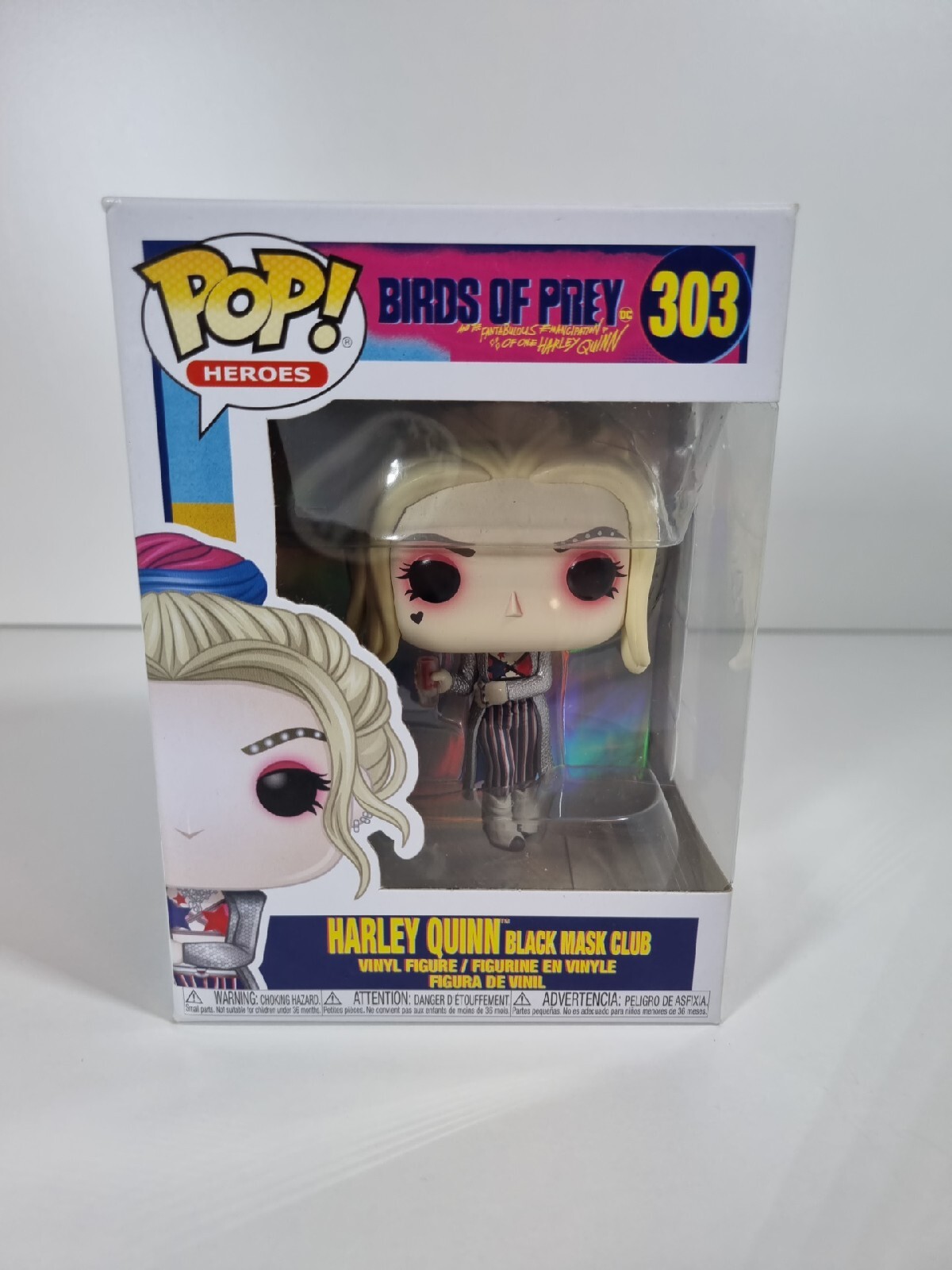 Funko Pop! Funko Vinilo Pop Birds Of Prey Harley Quinn Black Mask Club 303