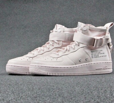 nike sf air force 1 mid silt red