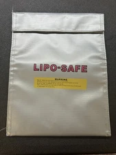 Large 12x10 RC Lipo Bag Fire Retardant Safety Battery Bag for Charging