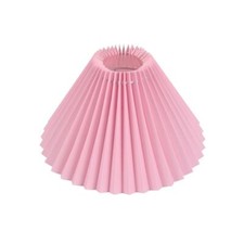 Pleated Lampshade E27 Light Cover Japanese Lamp Shade Fabric Table Lamp Decor UK