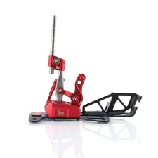Hybrid Racing Short Shifter Assembly Red for Honda 97-01 Prelude / 98-02 Accord