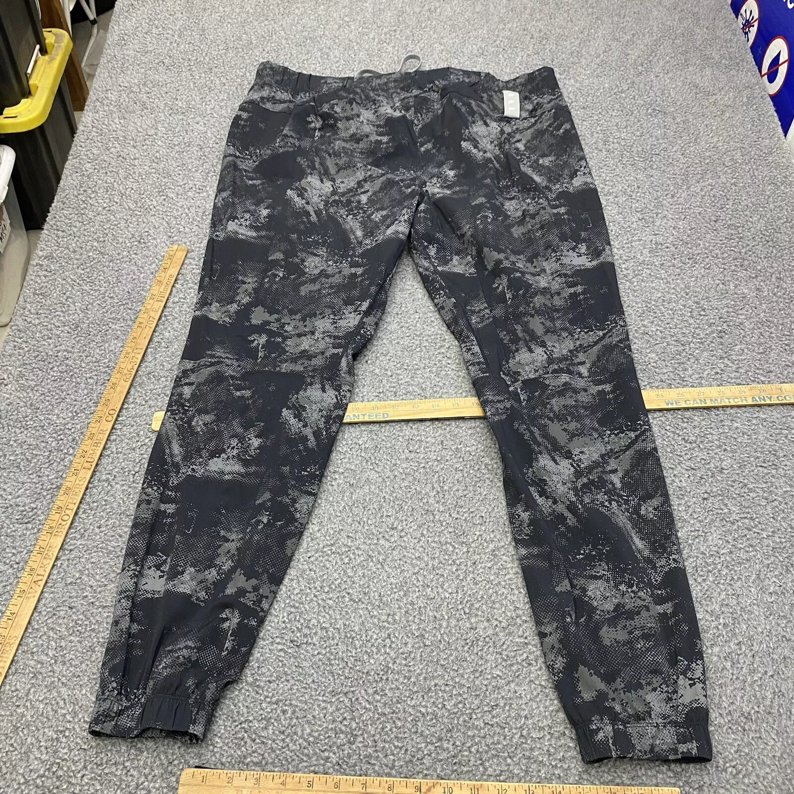 fabletics drawstring camo joggers