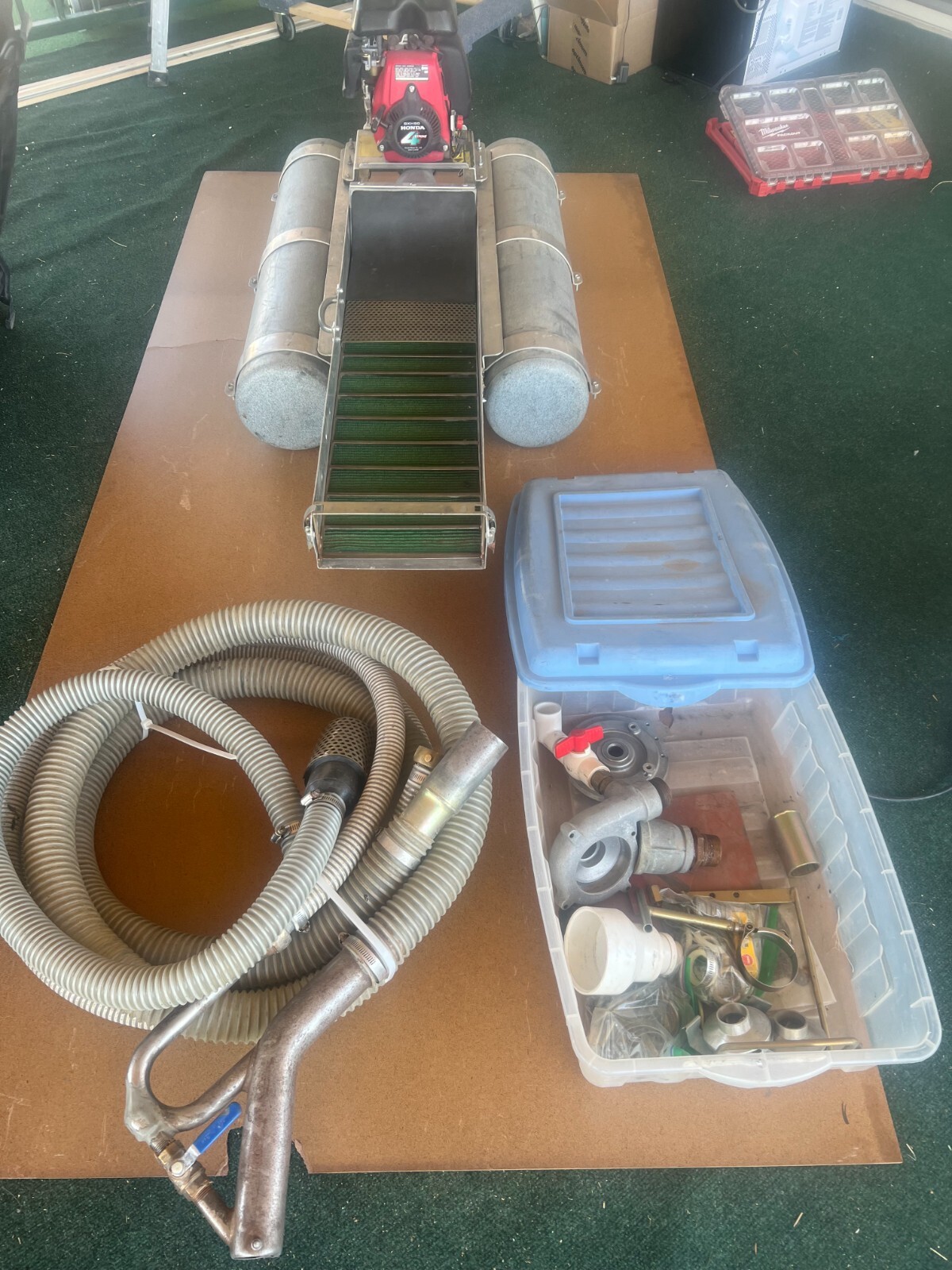 gold dredge Keene " backpack dredge eBay