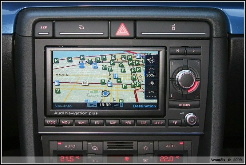 Audi rns e настройка радиостанций