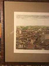 Mario Agostini - Aquatint - Etching - Signed - Limited - 63/190 - Italian - Art