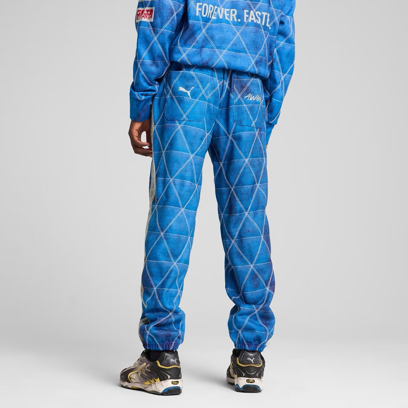 ASAP Rocky x Puma Quilted Sweatpants|2024|Large|Clyde Blue|READY2SHIP image 6