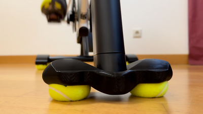Zwift Ride and Kickr Core Compatible Rocker Feet /Tennis Ball Mod