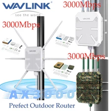 WAVLINK Outdoor WiFi 6 Router Extender Long Range AX3000 5G Dual Band up to 300m