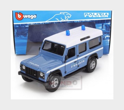 1:32 BURAGO Land Rover Defender 110 Station Wagon Polizia 1995 BU43044-01526-POL